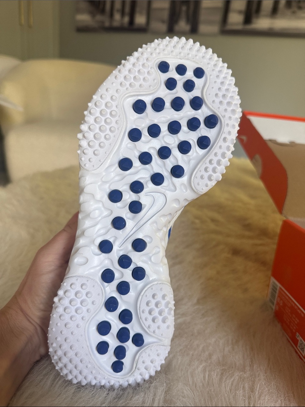 Nike HUARACHE 9 Elite TF Lax TB NEW IN BOX women’s 8/men’s 6.5 - Picture 3 of 4